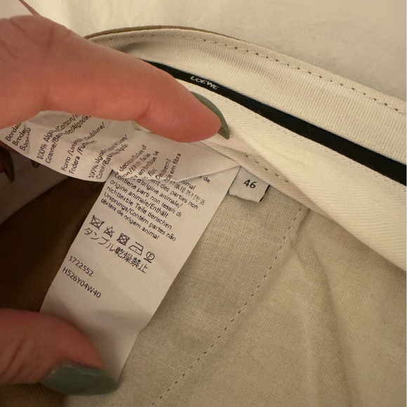 Loewe Straight Leg Logo Pants - Picture 6 of 14